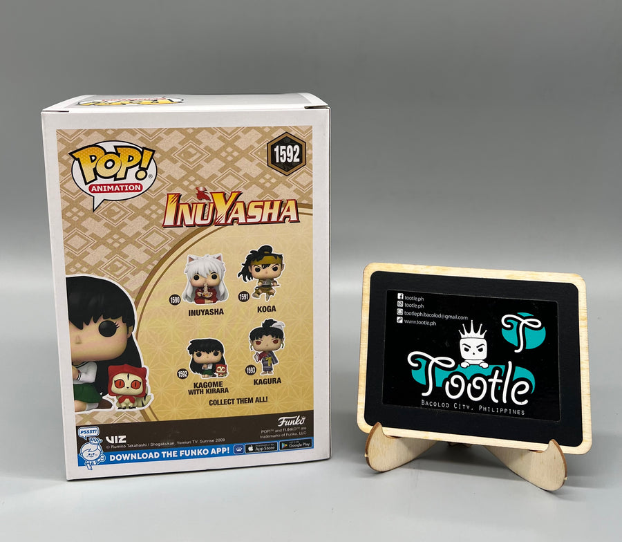 KAGOME with KIRARA 1592 Inuyasha Funko Pop Animation Tootle Ph