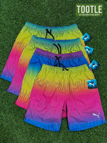 PUMA Swim Trunk Stripe