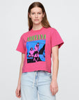 GAP Pink Nirvana Graphic T-Shirt