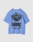 GAP Blue Ramones Short Sleeve Graphic Band T-Shirt