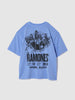 GAP Blue Ramones Short Sleeve Graphic Band T-Shirt