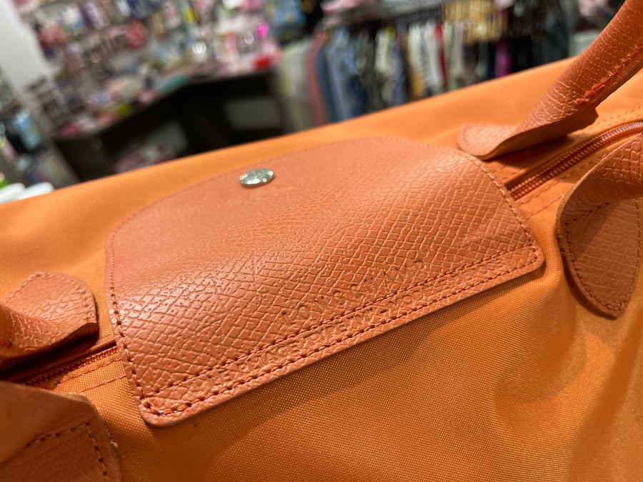 LONGCHAMP TOP HANDLE BAG ORANGE