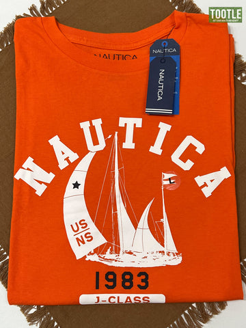 Nautica Tee PieroOrange Fall Large