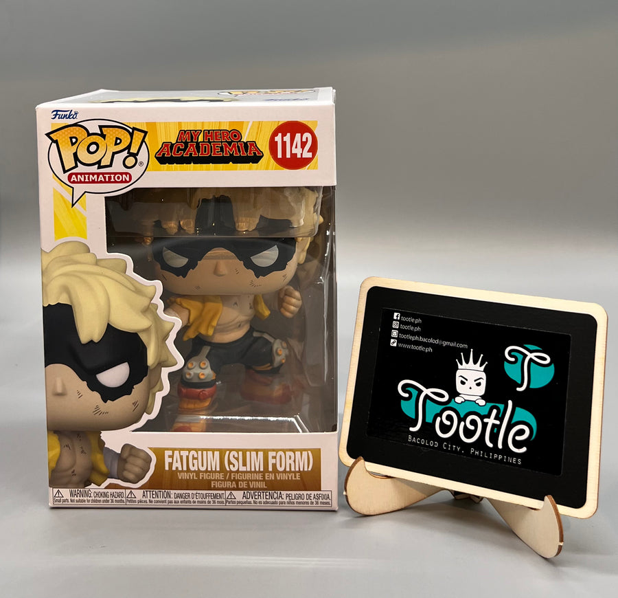 FATGUM Slim Form 1142 My Hero Academia MHA Funko Pop Animation Tootle ph