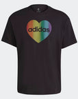 Adidas Pride Bos Tee Size Black Medium