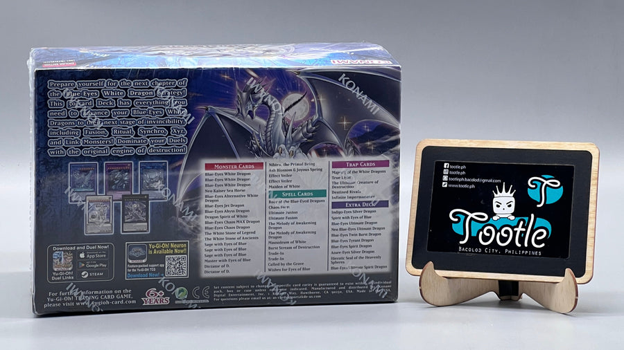 YU GI OH TRADING CARD BLUE-EYES WHITE DESTINY STRUCTURE DECK TOOTLE PH