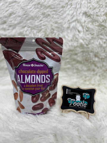 House of Snacks Chocolate Dipped Almonds