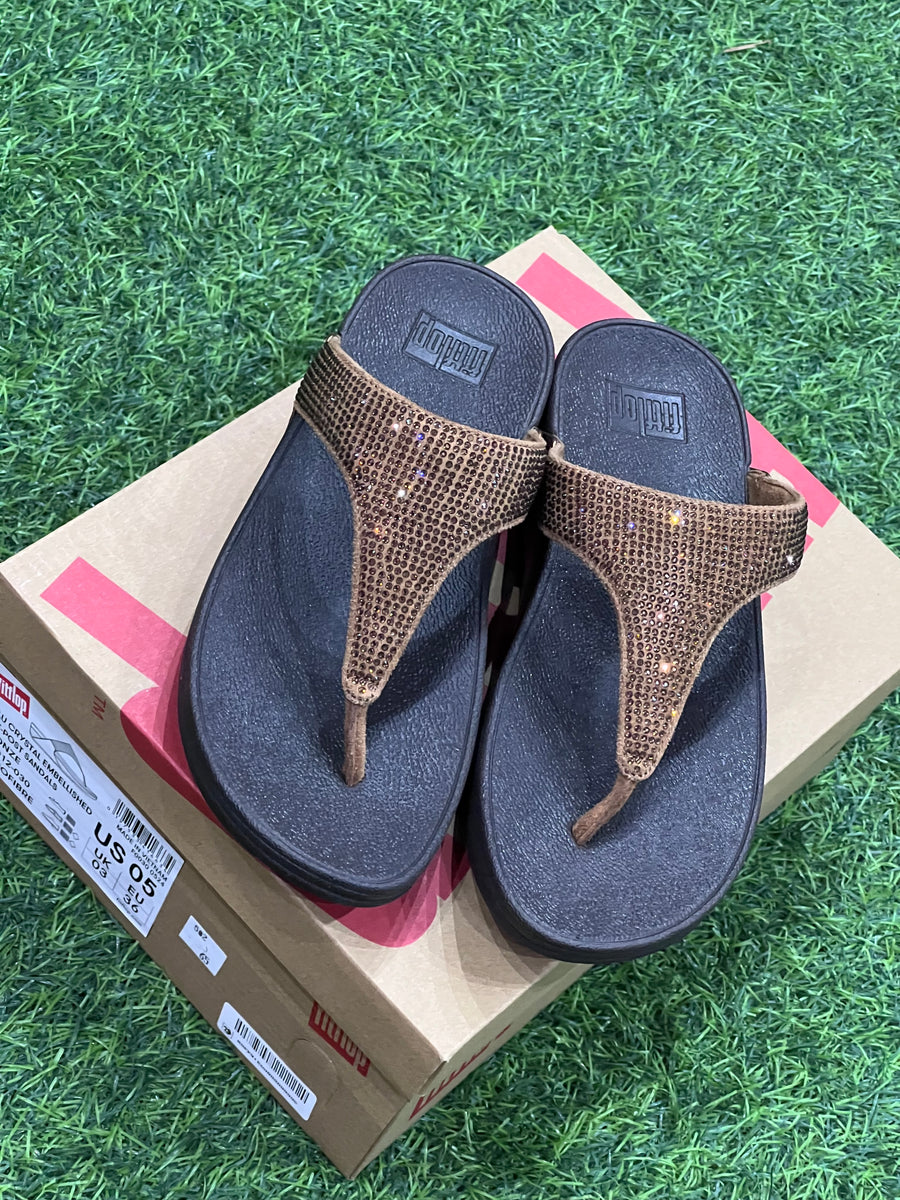 Fitflop Women Lulu Gliiter Brown