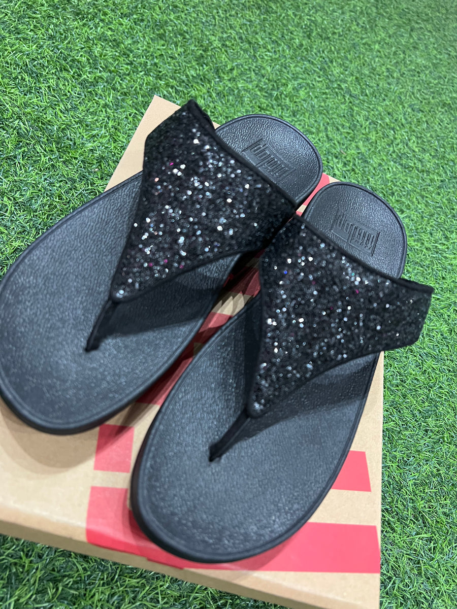 Fitflop Women Lulu Glitters Black