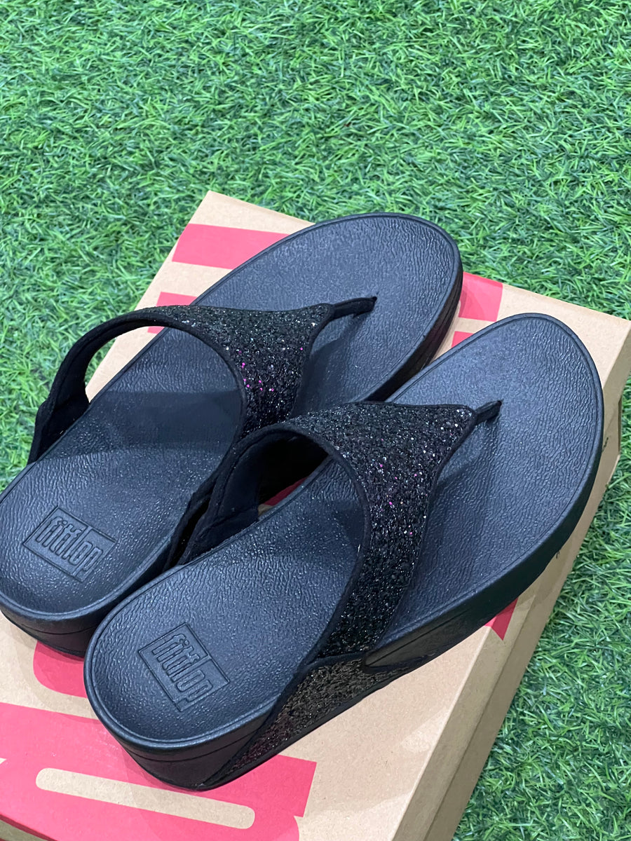 Fitflop Women Lulu Glitters Black