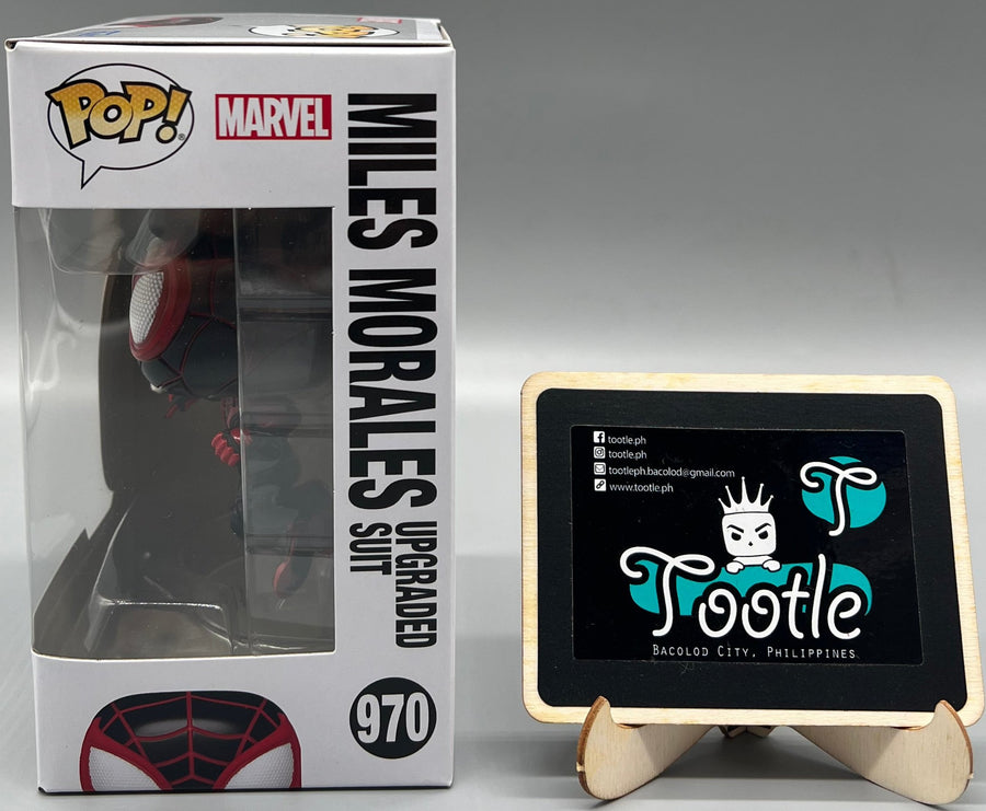 MILES MORALES ( Upgraded Suit) 970 Marvel Game Verse  Spider Man 2 Funko Pop Tootle Ph