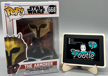 THE ARMORER 668 Star Wars The Mandalorian Funko Pop Tootle ph