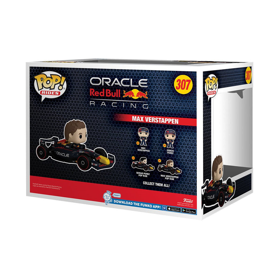 MAX VERSTAPPEN 307 ORACLE Red Bull Racing  Super Deluxe Funko Pop RIDES Vehicle Tootle ph NOW REDUCED PRICE - On HAND Now!