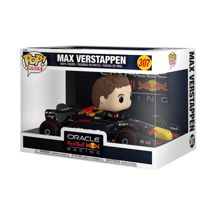 MAX VERSTAPPEN 307 ORACLE Red Bull Racing  Super Deluxe Funko Pop RIDES Vehicle Tootle ph NOW REDUCED PRICE - On HAND Now!