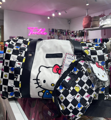 HELLO KITTY TRAVEL DUFFLE BAG SET