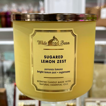 White Barn Sugar Lemon Zest Scented Candle 411 g