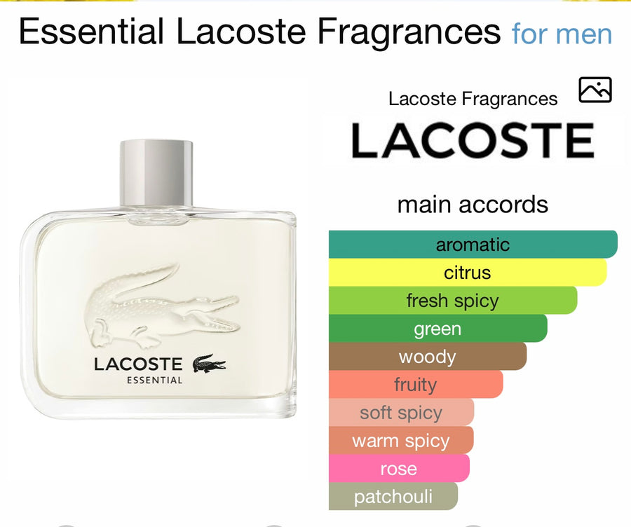 LACOSTE ESSENTIAL-EAU DE TOILETTE 125ML