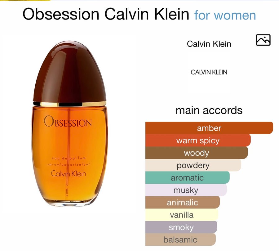 OBSESSION CK EAU DE TOILETTE SPRA 100ml
