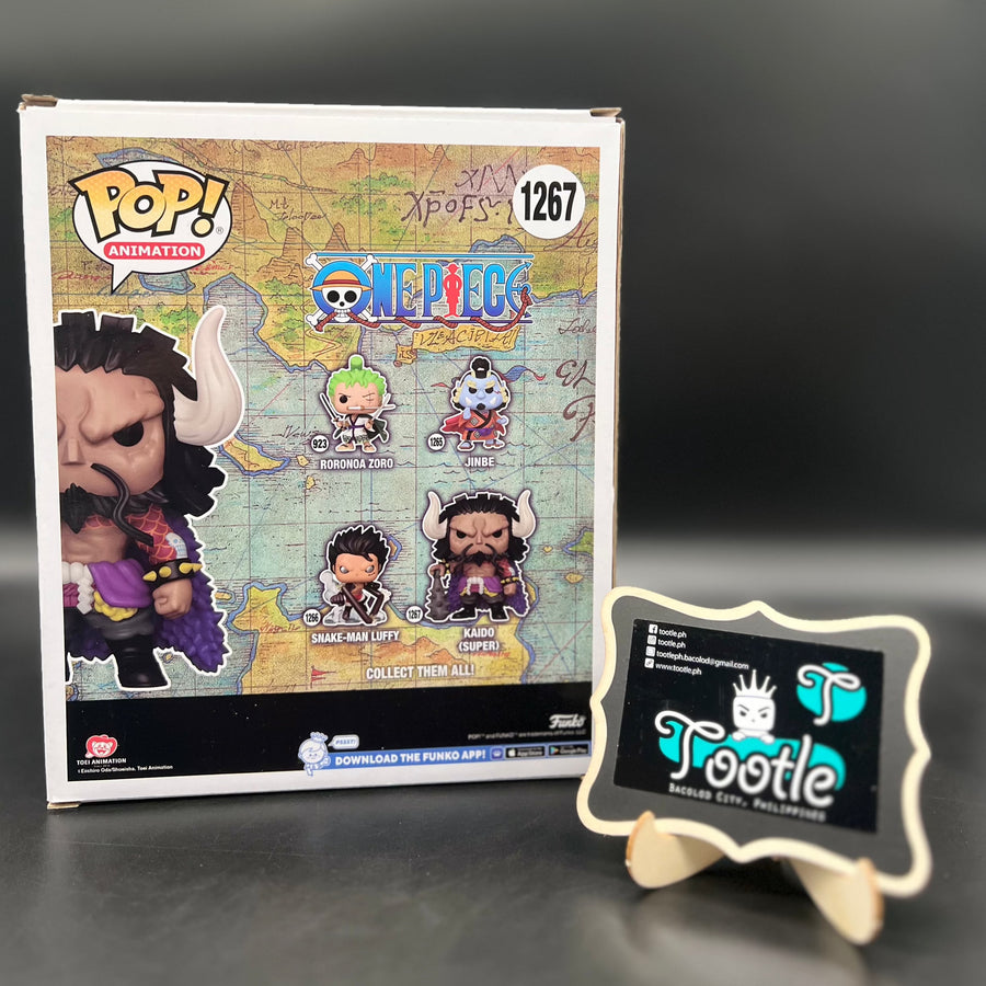 KAIDO 1267 One Piece Super Pop 6.75 Inches tall  Funko Pop Animation Tootle ph