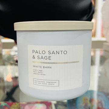 Bath and Bodyworks Palo Santo & Sage Scented Candles 411g