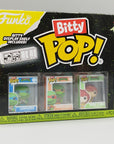 BITTY POP Teenage Mutant Ninja TURTLES 4-Pack Series 1 to 4 with Mystery Bitty Funko Pop Tootle ph