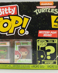 BITTY POP Teenage Mutant Ninja TURTLES 4-Pack Series 1 to 4 with Mystery Bitty Funko Pop Tootle ph