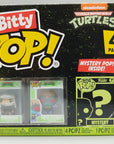 BITTY POP Teenage Mutant Ninja TURTLES 4-Pack Series 1 to 4 with Mystery Bitty Funko Pop Tootle ph