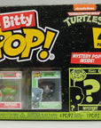 BITTY POP Teenage Mutant Ninja TURTLES 4-Pack Series 1 to 4 with Mystery Bitty Funko Pop Tootle ph