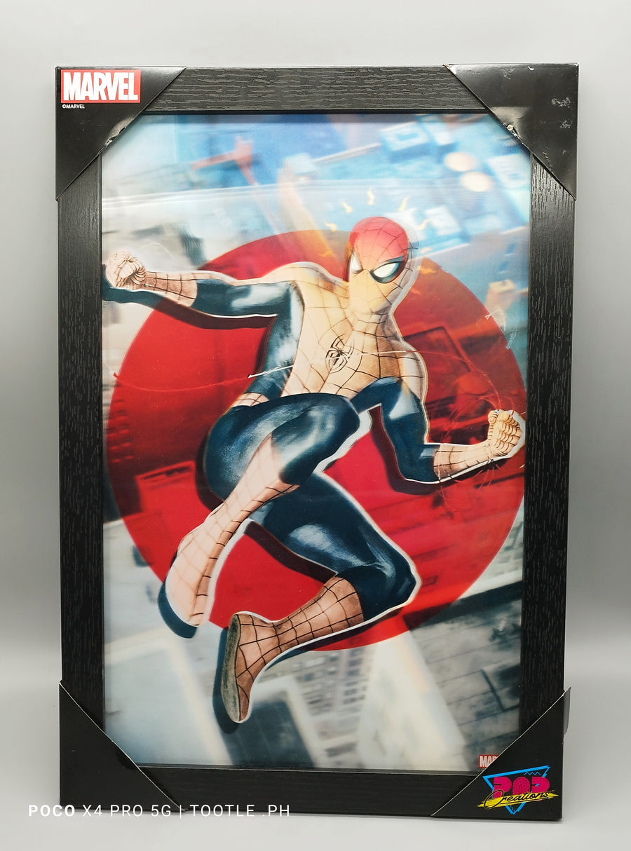 Marvel SPIDER-MAN webslinger 3D Poster with Frame Pop Creations 47.5 x 32.5cm Tootle ph