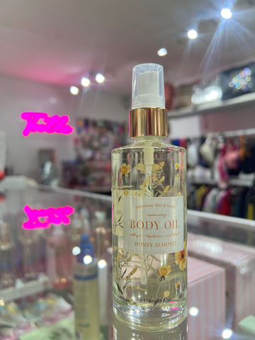 BLOOMING SKIN &BODY BODY OIL HONEY ALMOND