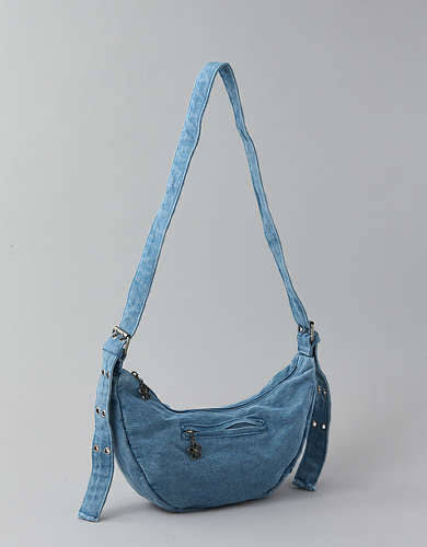 American Eagle Mini Sling Bag Jeans Blue