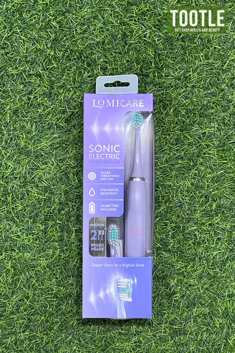 Lomi Care Sonic Electric Toothbrush Purple
