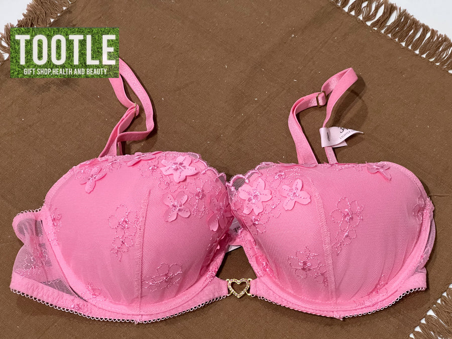 Victoria's Secret Bra Pink Lace 34C