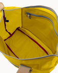 Dooney and Bourke Nylon Frint Zip Tote Lemon