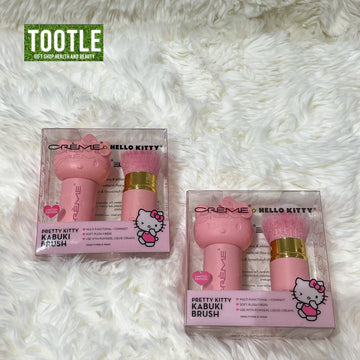 CREME HELLO KITTY PRETTY KITTY KABUKI BRUSH