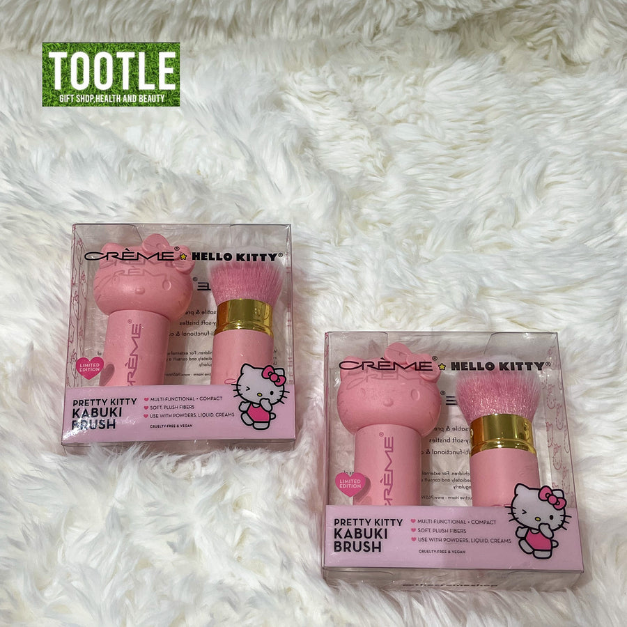 CREME HELLO KITTY PRETTY KITTY KABUKI BRUSH