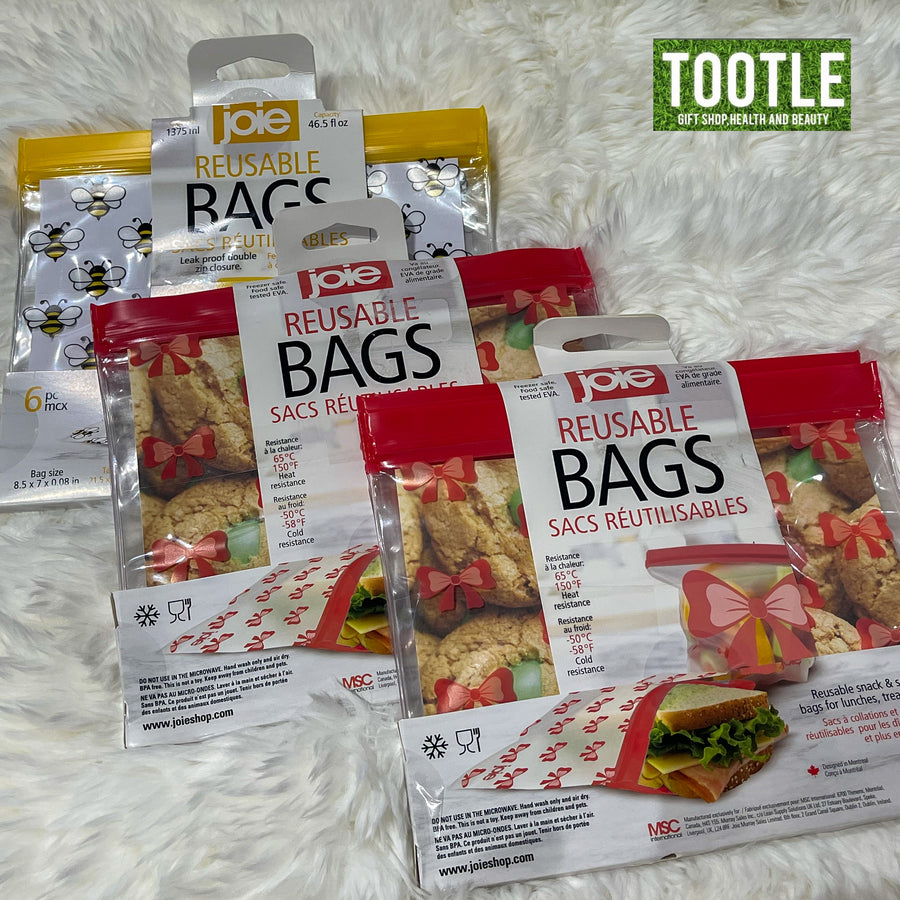 JOIE REUSABLE SNACK BAGS