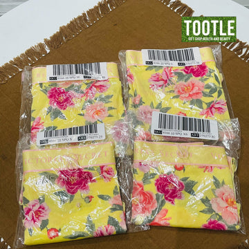 Victoria's Secret Panty Yellow Floral