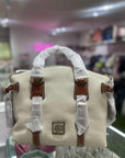 Dooney And Bourke Pebble Grain Bristol Satchel Bag