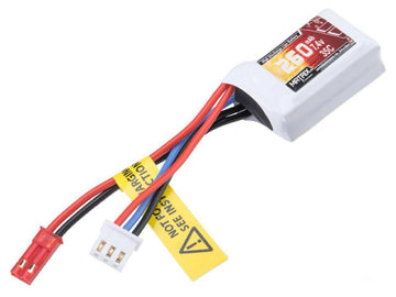 New Matrix 7.4V 260 mah 35c Compact Lipo Airsoft Battery