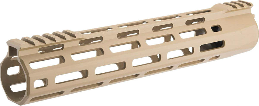 Cyma Lite Free Float M-LOK Rail System for M4/M16 Series Airsoft AEG Riffles Color : Dark Earth