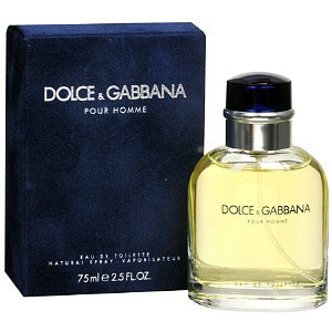 Dolce & Gabbana Pour Homme for Men Eau De Toilette 75ml Toole ph