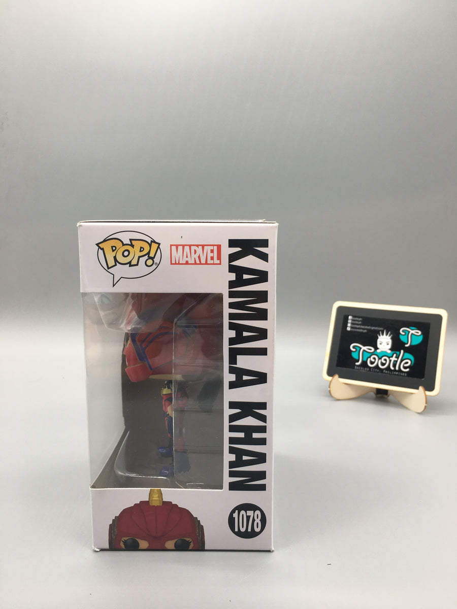 KAMALA KHAN 1078 MS MARVEL Marvel Studios Funko! Vinyl Figure Tootle ph