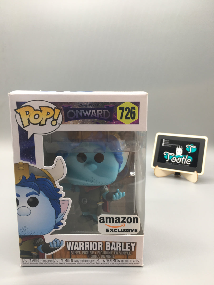 Warrior Barley 726  Onward Disney Amazon Exclv Funko! Vinyl Figure Tootle ph