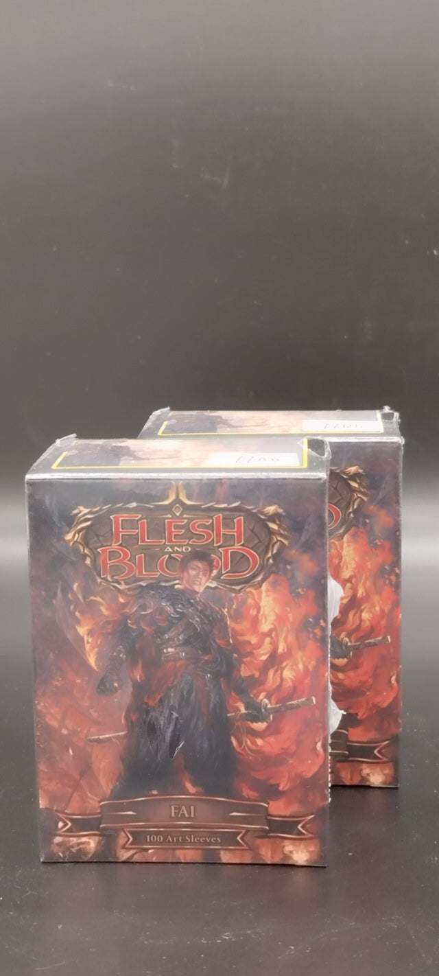 Flesh and Blood - DRAGON SHIELD - MATTE Textured Back Art Sleeves - 100 Sleeves - TCG