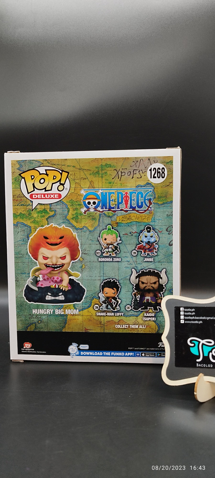 HUNGRY BIG MOM 1268 One Piece Funko Pop Animation SUPER Pop 6 Inch Tootle ph