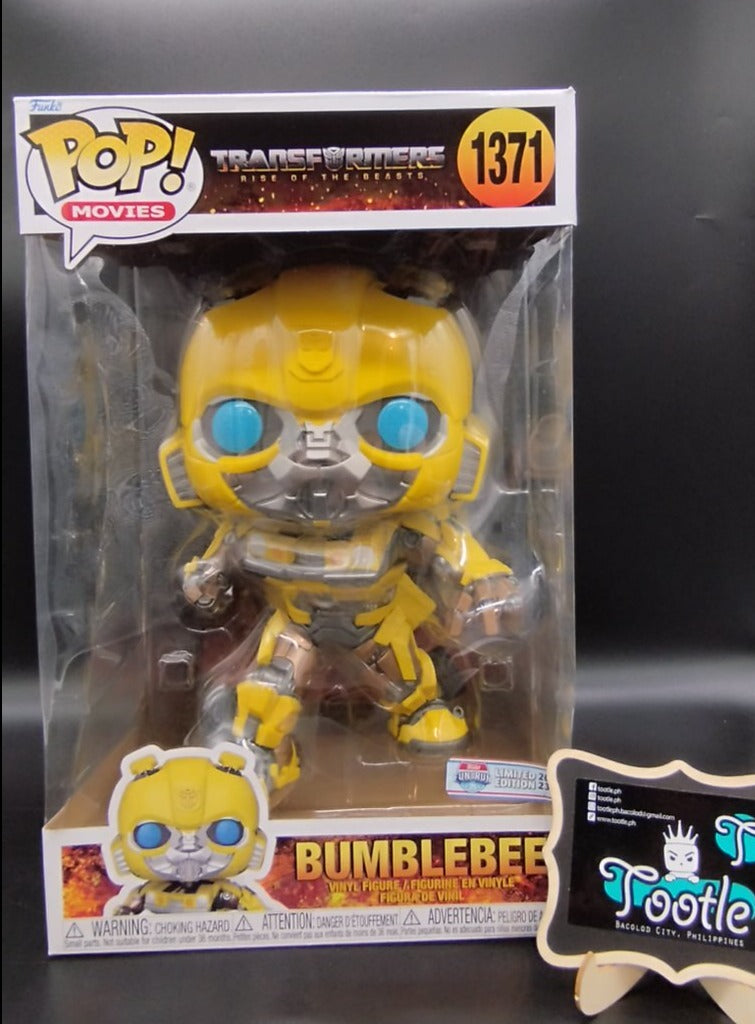 BUMBLEBEE 1371 10 inch Funko Fun on the Run LE 2023 Transformers Rise of the Beasts Pop Movies Tootle ph