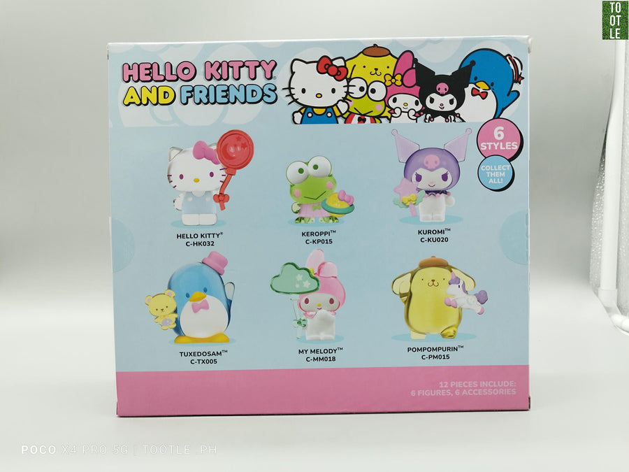Dreamland Jazwares - Hello Kitty and Friends 6 Figure Pack Series 2 - HKTO164 Tootle ph