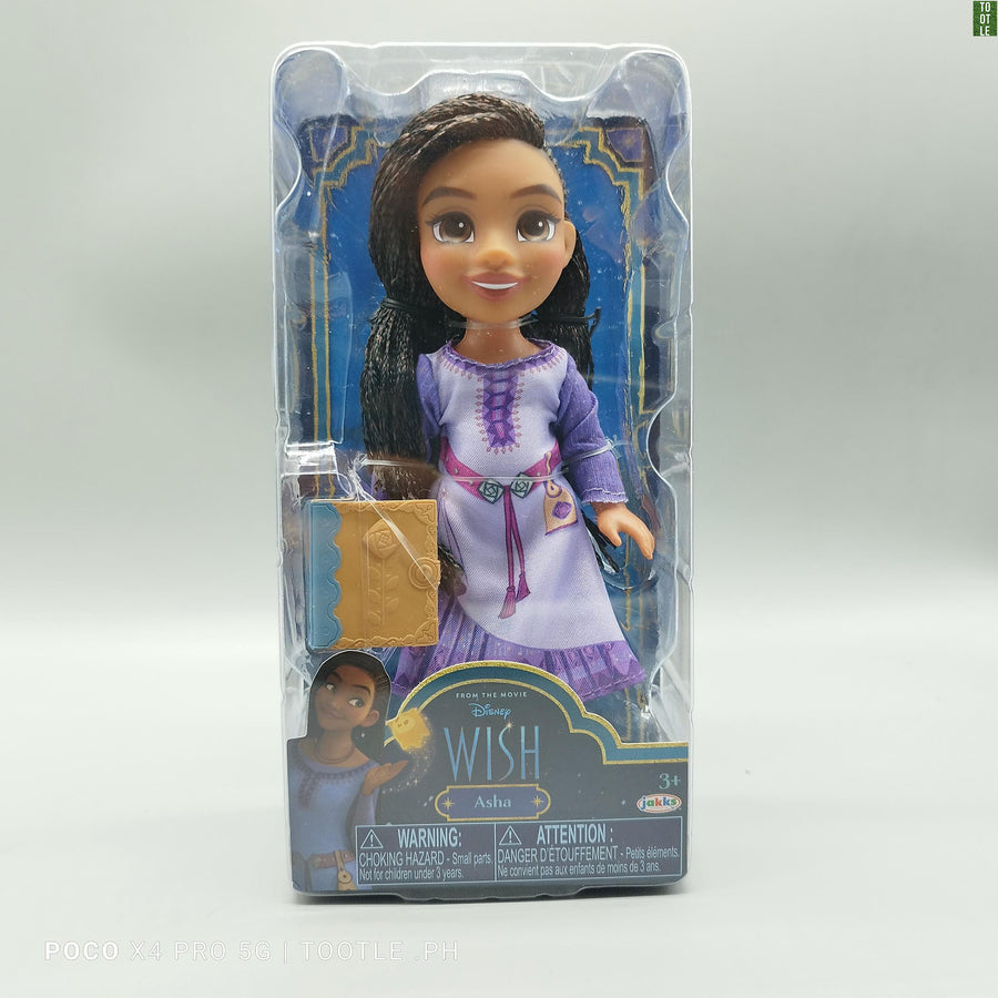 Asha - from the movie Disney WISH Jakks figure Tootle ph