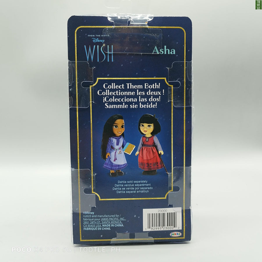 Asha - from the movie Disney WISH Jakks figure Tootle ph